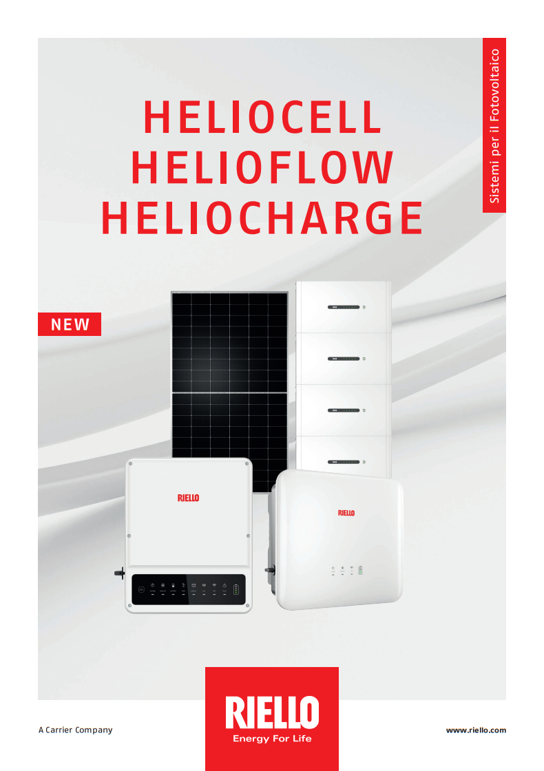 Sistema per il fotovoltaico Riello